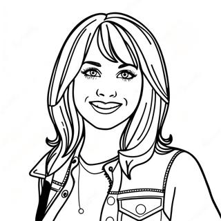 Hannah Montana Coloring Page 23213-21306