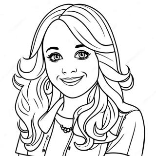 Hannah Montana Coloring Page 23213-21307