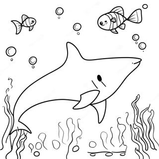 Shark Week Coloring Page 23223-21316