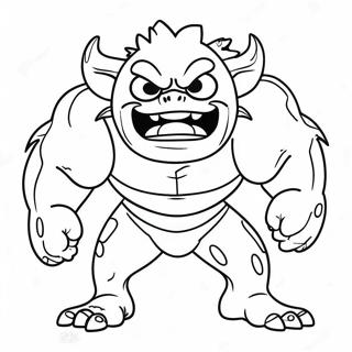 Super Monster Coloring Pages