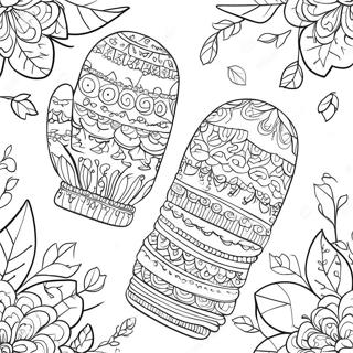 Mittens Coloring Page 23243-21330