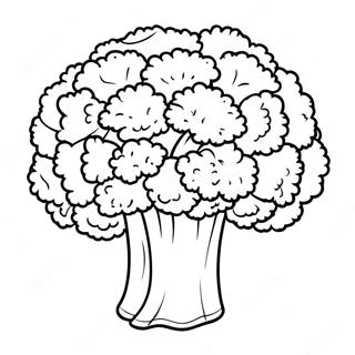 Broccoli Coloring Page 23253-21339