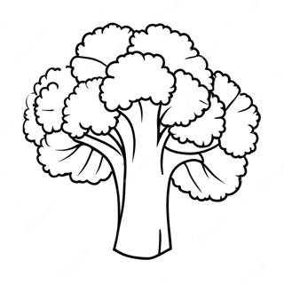 Broccoli Coloring Page 23253-21340