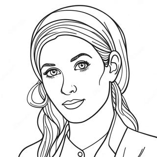 Portrait Coloring Page 23263-21347