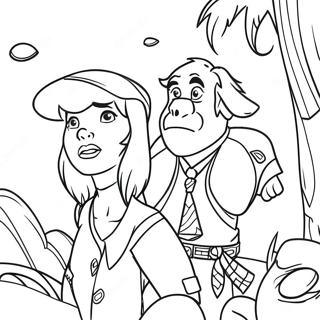 Jumanji Coloring Page 23273-21354