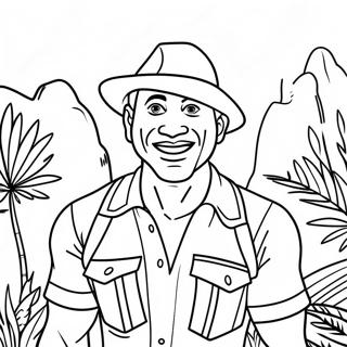 Jumanji Coloring Page 23273-21356