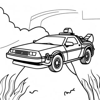 Back To The Future Coloring Page 23303-21380