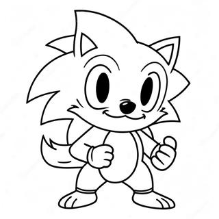 Silver The Hedgehog Coloring Page 23343-21411