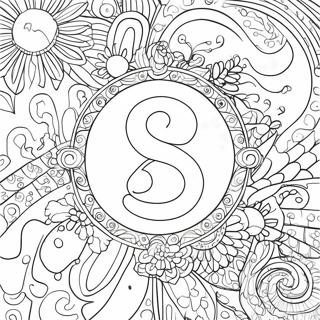 Number 8 Coloring Page 23353-21419