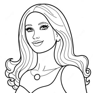 Bibble Barbie Coloring Page 23403-21458