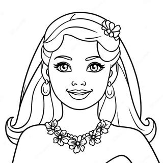 Bibble Barbie Coloring Page 23403-21460