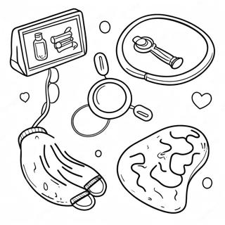 Healthcare Posters Coloring Pages