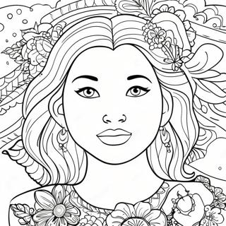 Self Esteem Positive Affirmation Coloring Page 23443-21662