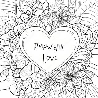 Empowering Self Love Affirmation Coloring Page 23444-21494