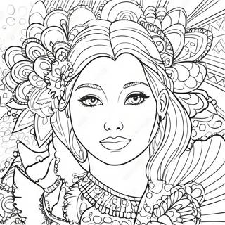 Empowering Self Love Affirmation Coloring Page 23444-21496