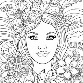 Empowering Self Love Affirmation Coloring Page 23444-21665