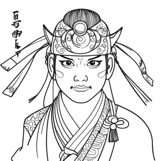 Tengen Uzui Coloring Page 23453-21500