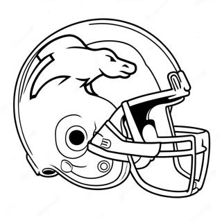 Broncos Logo Coloring Page 23463-21507