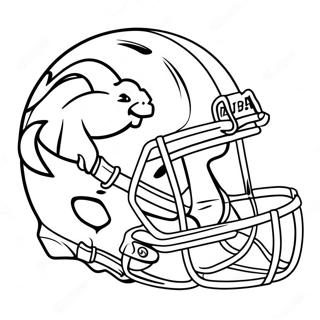 Broncos Logo Coloring Page 23463-21508