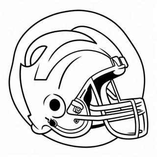 Broncos Logo Coloring Page 23463-21677