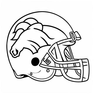 Broncos Logo Coloring Page 23463-21679