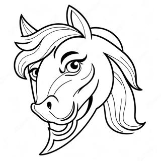 Broncos Mascot Coloring Page 23464-21509