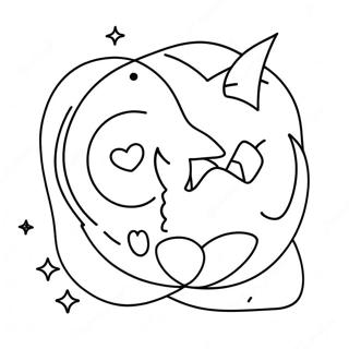 I Love You To The Moon And Back Coloring Page 23473-21516