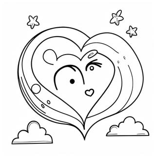 I Love You To The Moon And Back Coloring Page 23473-21687