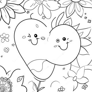 Whimsical I Love You To The Moon And Back Coloring Page 23474-21519