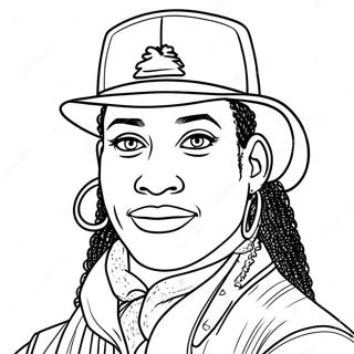 Aj Brown Coloring Page 23483-21694