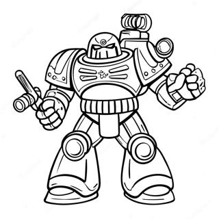 Warhammer 40k Coloring Page 23503-21538