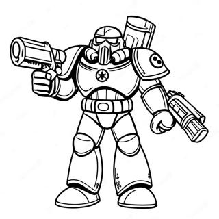 Warhammer 40k Coloring Page 23503-21539