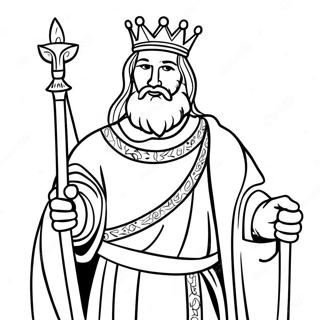 King David Coloring Page 23533-21734