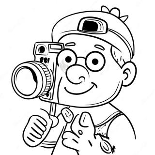 Funny Camera Man Skibidi Coloring Page 23574-21597