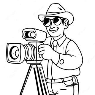 Funny Camera Man Skibidi Coloring Page 23574-21598