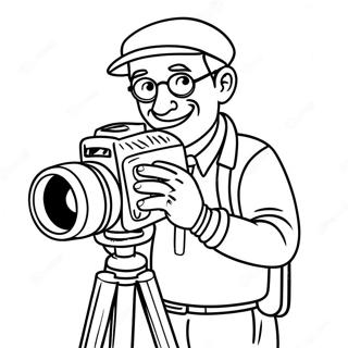 Funny Camera Man Skibidi Coloring Page 23574-21771