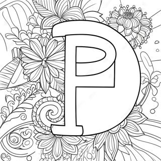 Letter F Coloring Page 23583-21602