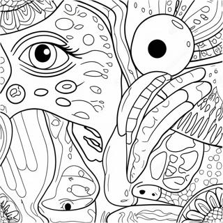 Body Parts Coloring Page 23623-21807