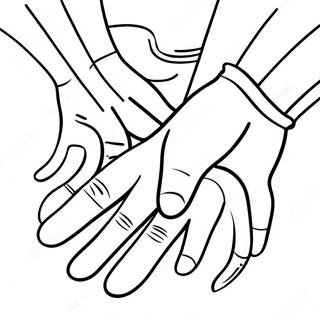 Colorful Hands And Feet Coloring Page 23624-21809