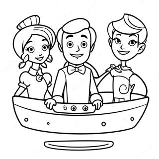 Jetsons Family Coloring Page 23673-21846