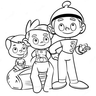 Jetsons Family Coloring Page 23673-21848