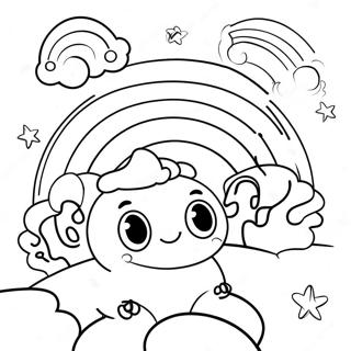 Rainbow Friends Lookies Coloring Page 23693-21864