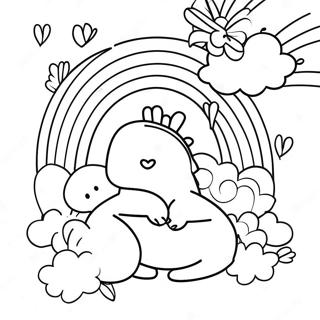 Colorful Rainbow Friends Lookies Coloring Page 23694-21866