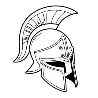 Spartan Helmet Coloring Page 23733-21894