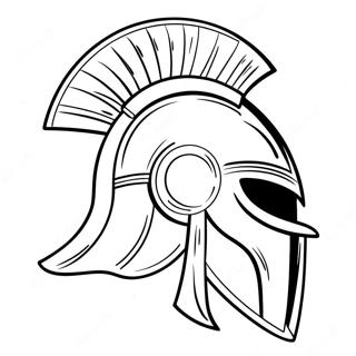 Spartan Helmet Coloring Page 23733-21896