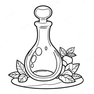 Potion Bottle Coloring Page 23743-21904