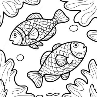 One Fish Two Fish Coloring Pages