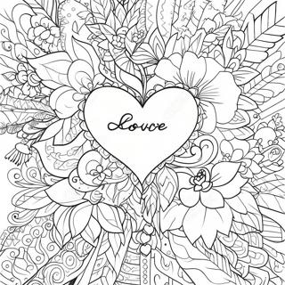 Romantic Love Quotes Coloring Page 23784-21938