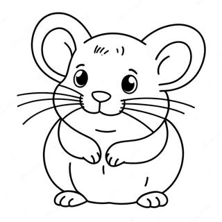 Chinchilla Coloring Page 23803-21950