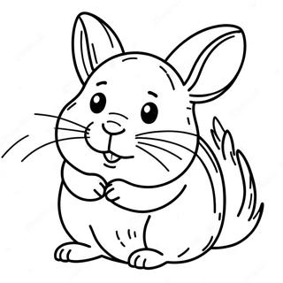 Chinchilla Coloring Page 23803-21951